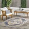 Nuloom Zazie Traditional Machine Washable Indoor/Outdoor Area Rug 4ft x 6ft ECAT03A-406 - alternate 1